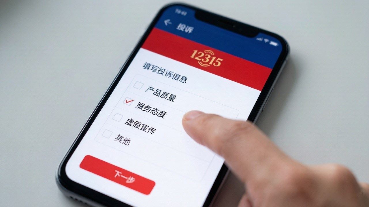 12315投诉页面